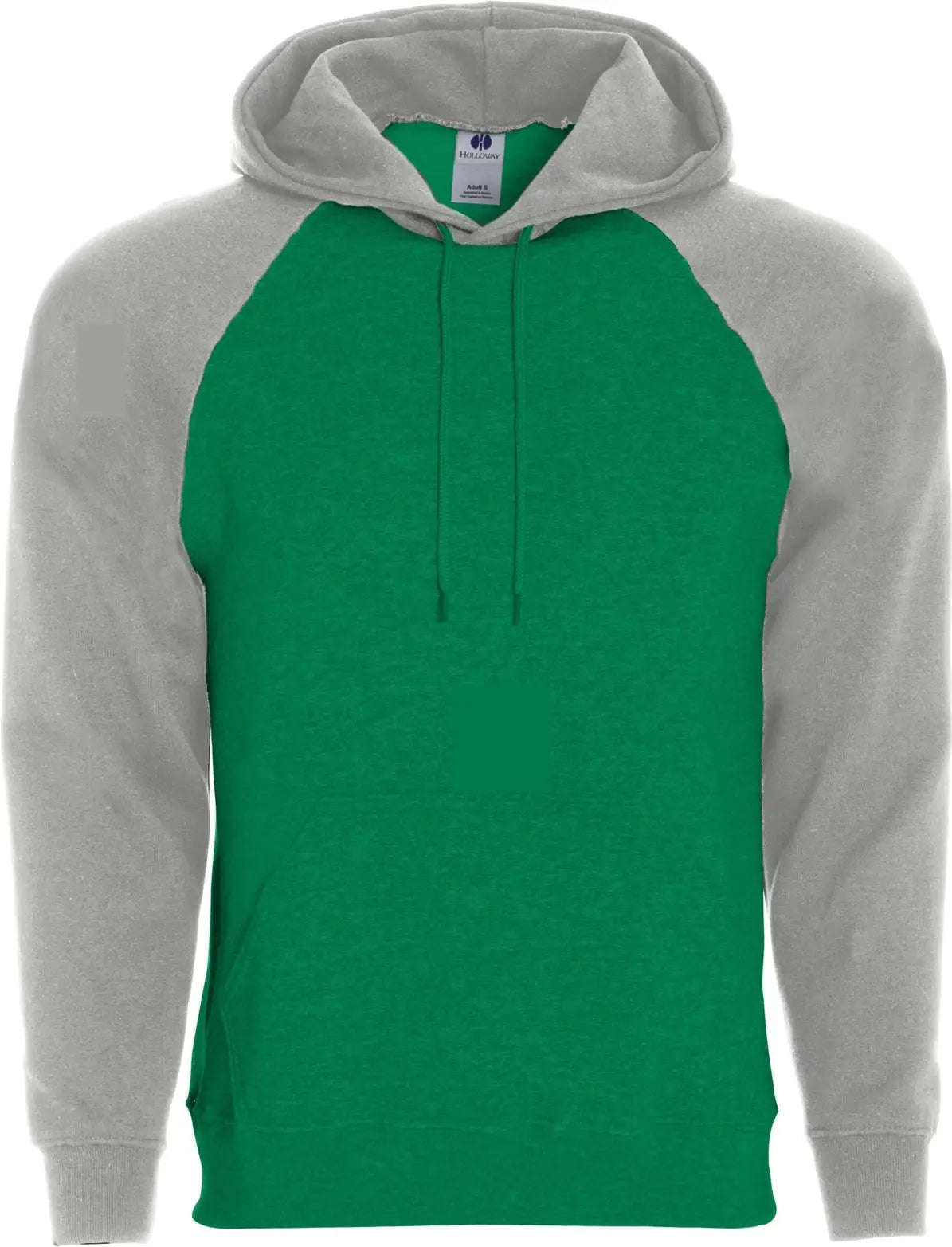 Holloway 229179 Banner Hoodie - Kelly Athletic Heather - Adult m