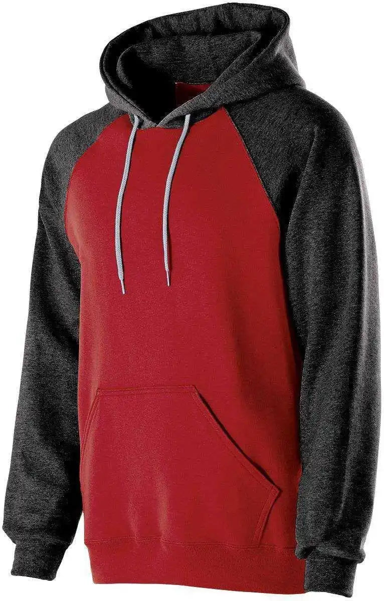 Holloway 229179 Banner Hoodie - Red Black