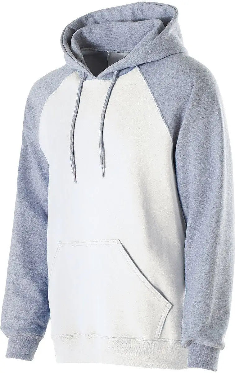 Holloway 229179 Banner Hoodie - White Athletic Heather - Adult s