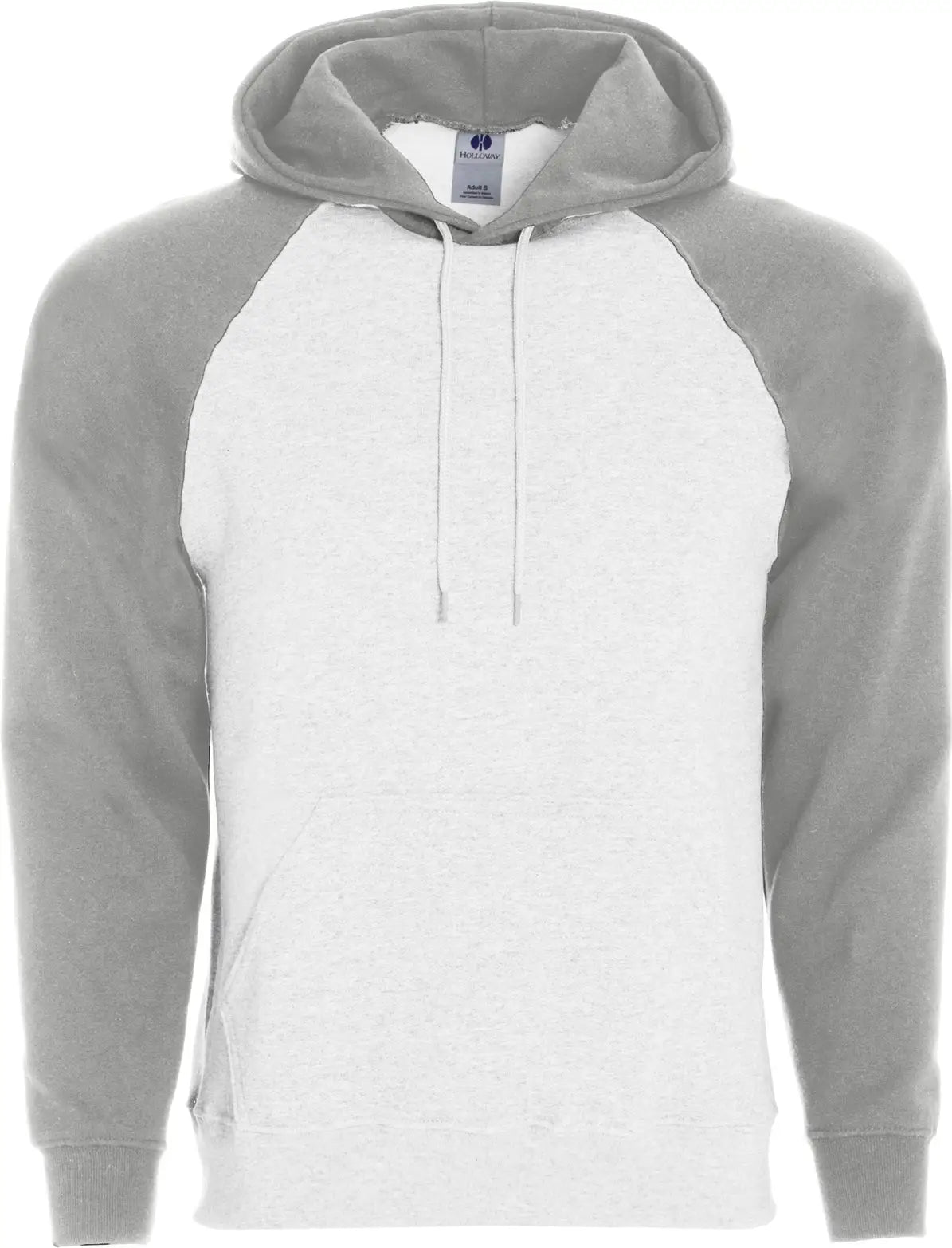 Holloway 229179 Banner Hoodie - White Athletic Heather - Adult s
