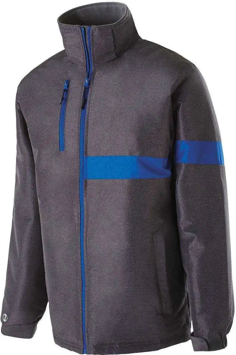 Holloway 229189 Raider Jacket - Carbon Print Royal