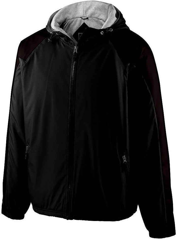 Holloway 229211 Youth Homefield Bi-clr Jacket - Black - s