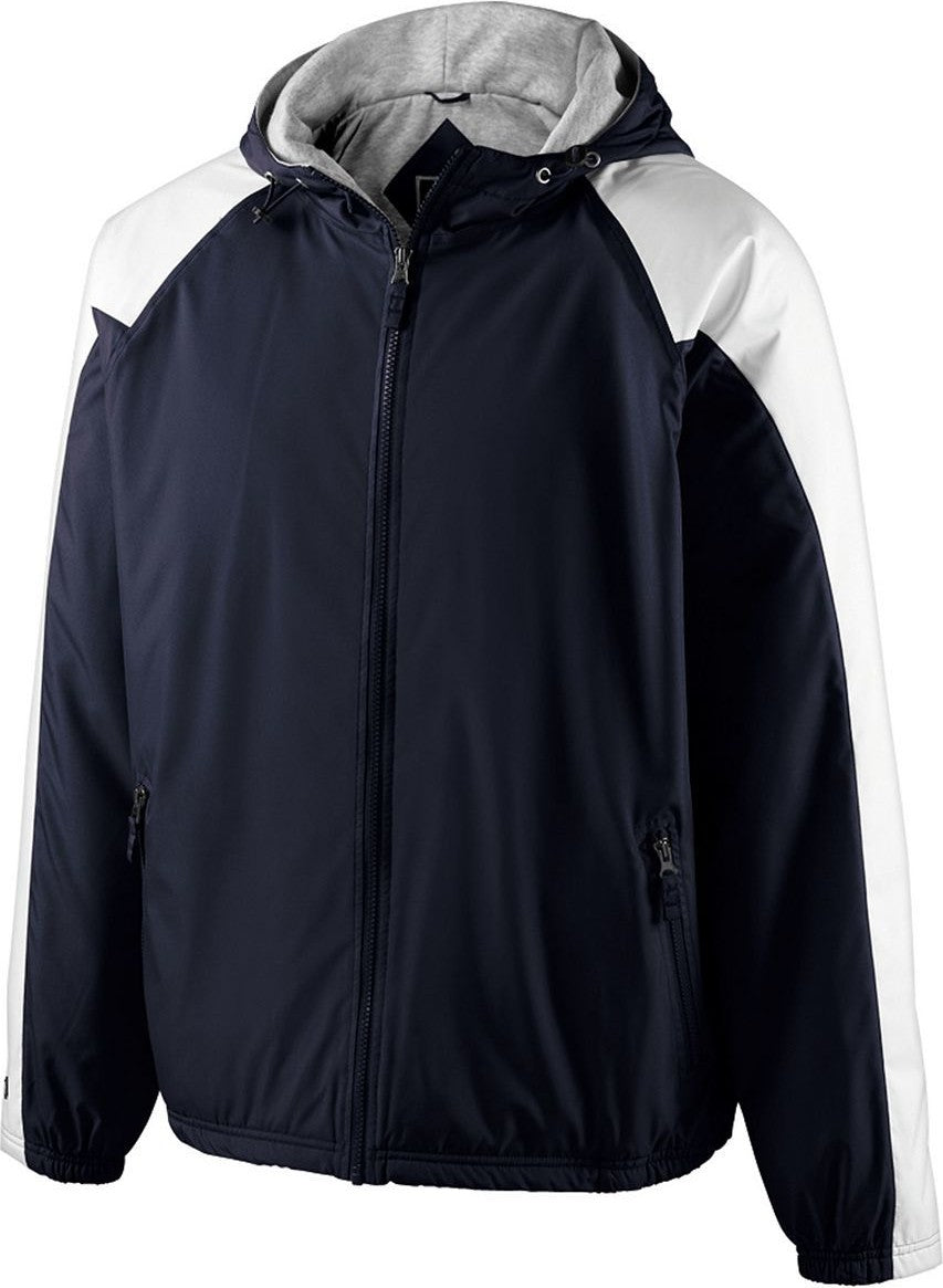 Holloway 229211 Youth Homefield Bi-clr Jacket - Navy White - s