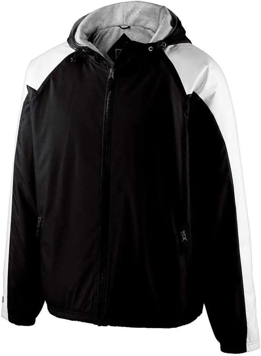 Holloway 229211 Youth Homefield Jacket - Black White