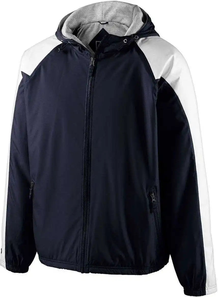 Holloway 229211 Youth Homefield Jacket - Navy White