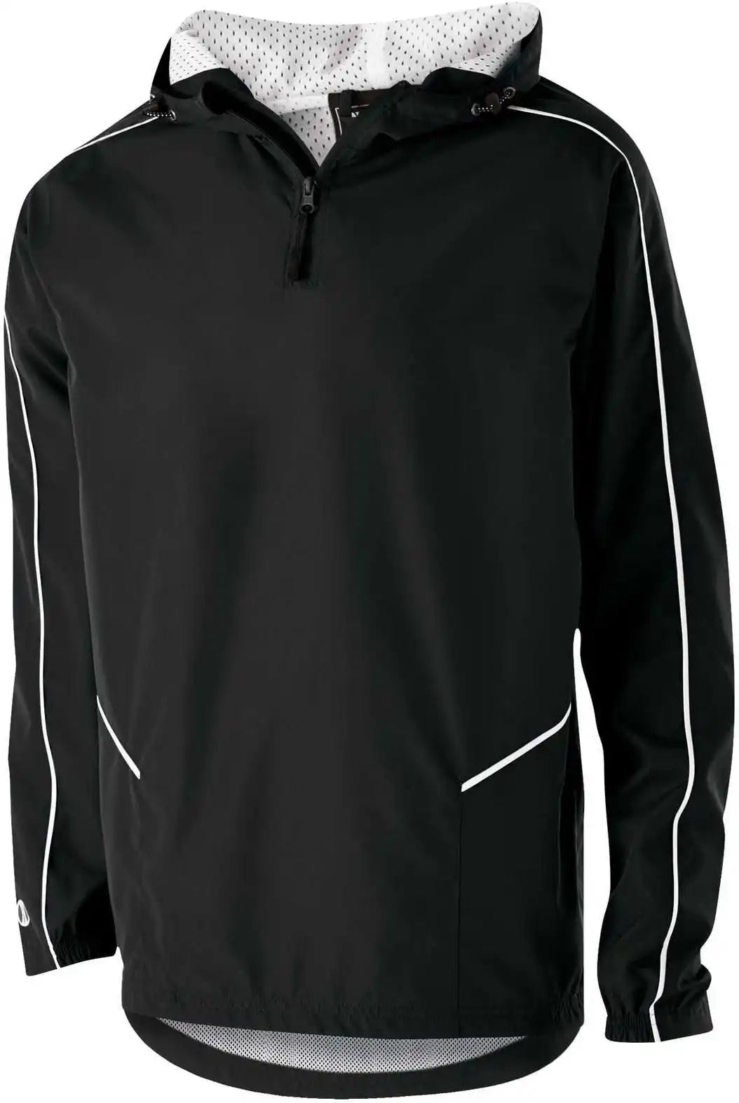 Holloway 229216 Youth Wizard Pullover - Black White