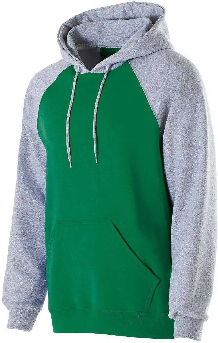 Holloway 229279 Youth Banner Hoodie - Kelly Athletic Heather