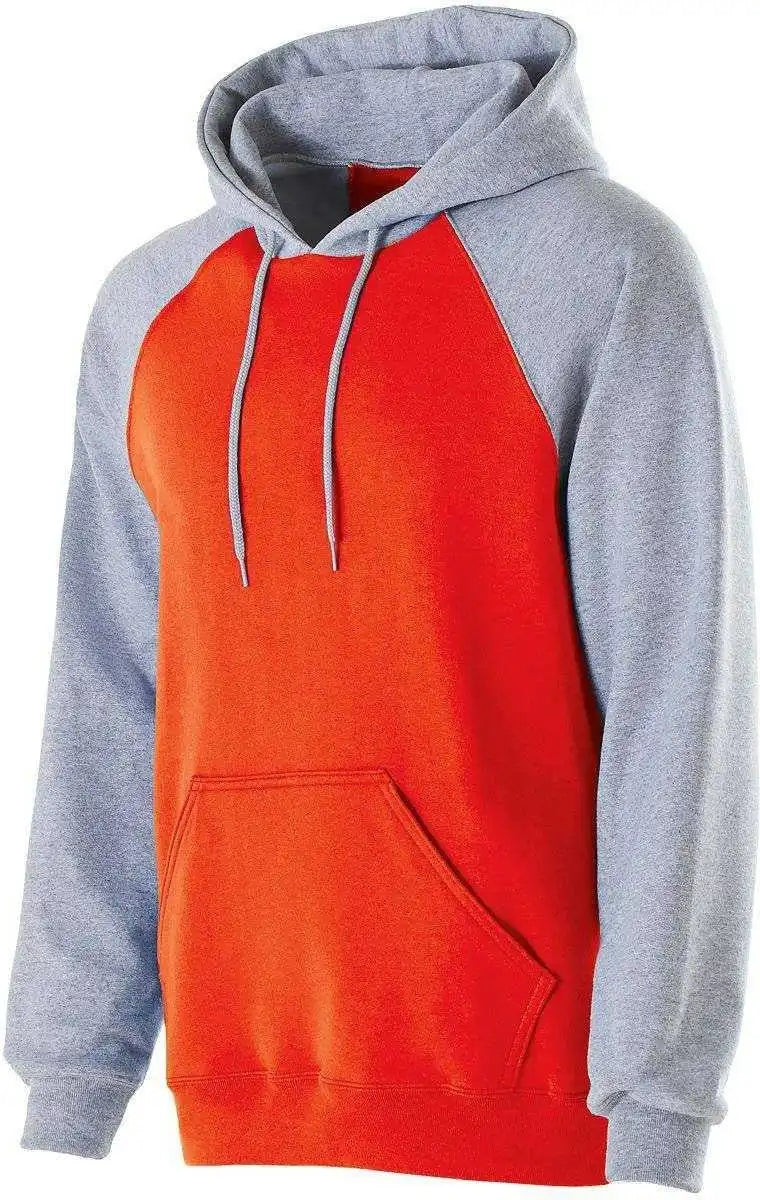 Holloway 229279 Youth Banner Hoodie - Orange Athletic Heather