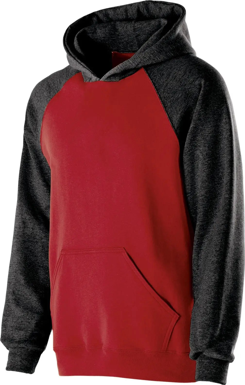 Holloway 229279 Youth Banner Hoodie - Red Black - s