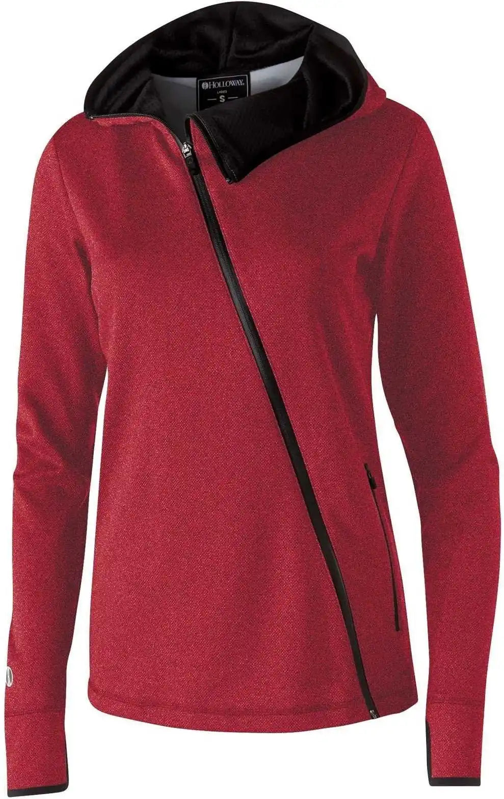 Holloway 229360 Ladies’ Artillery Angled Jacket Scarlet Heather