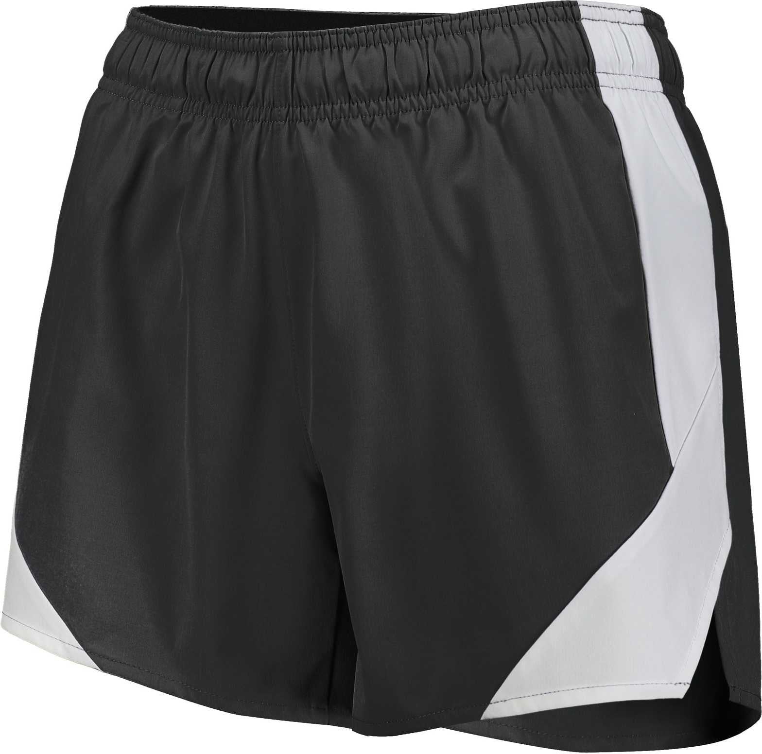 Holloway 229489 Girls Olympus Shorts - Black White