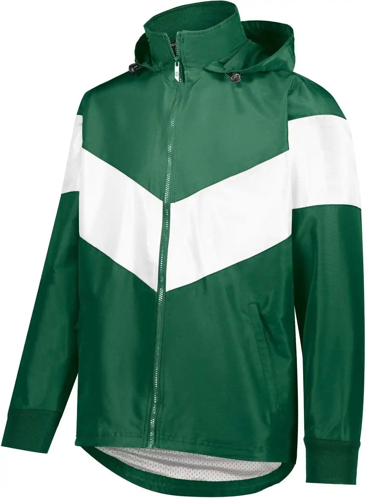 Holloway 229527 Potomac Jacket - Dark Green White