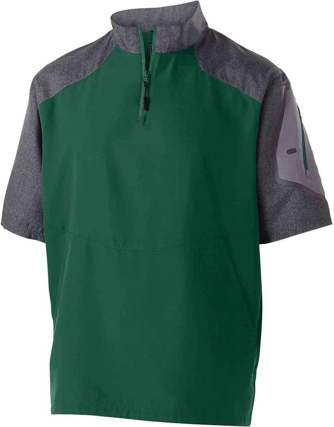 Holloway 229545 Raider Pullover Short Sleeve - Carbon Print Forest