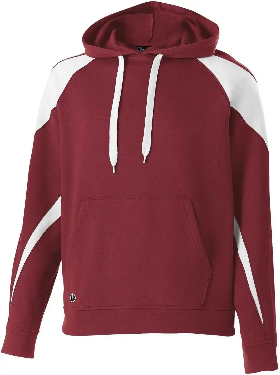 Holloway 229546 Prospect Hoodie - Cardinal White