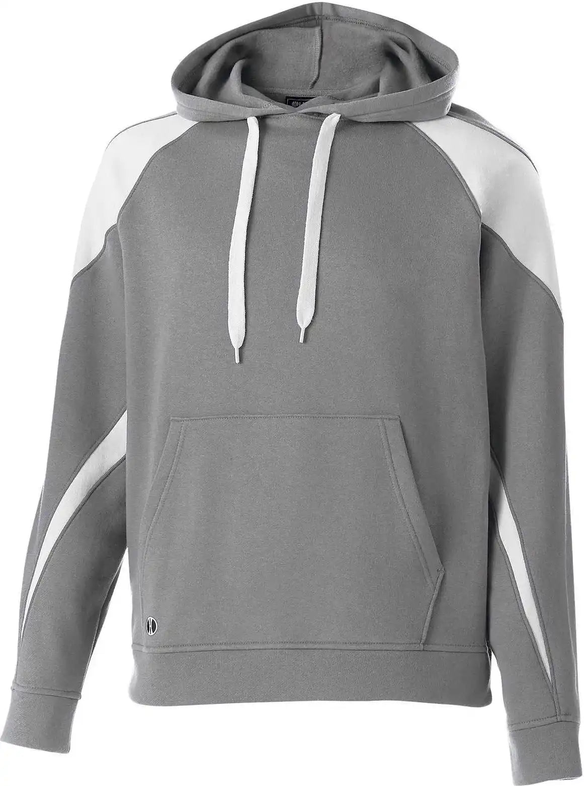 Holloway 229546 Prospect Hoodie Charcoal Heather White