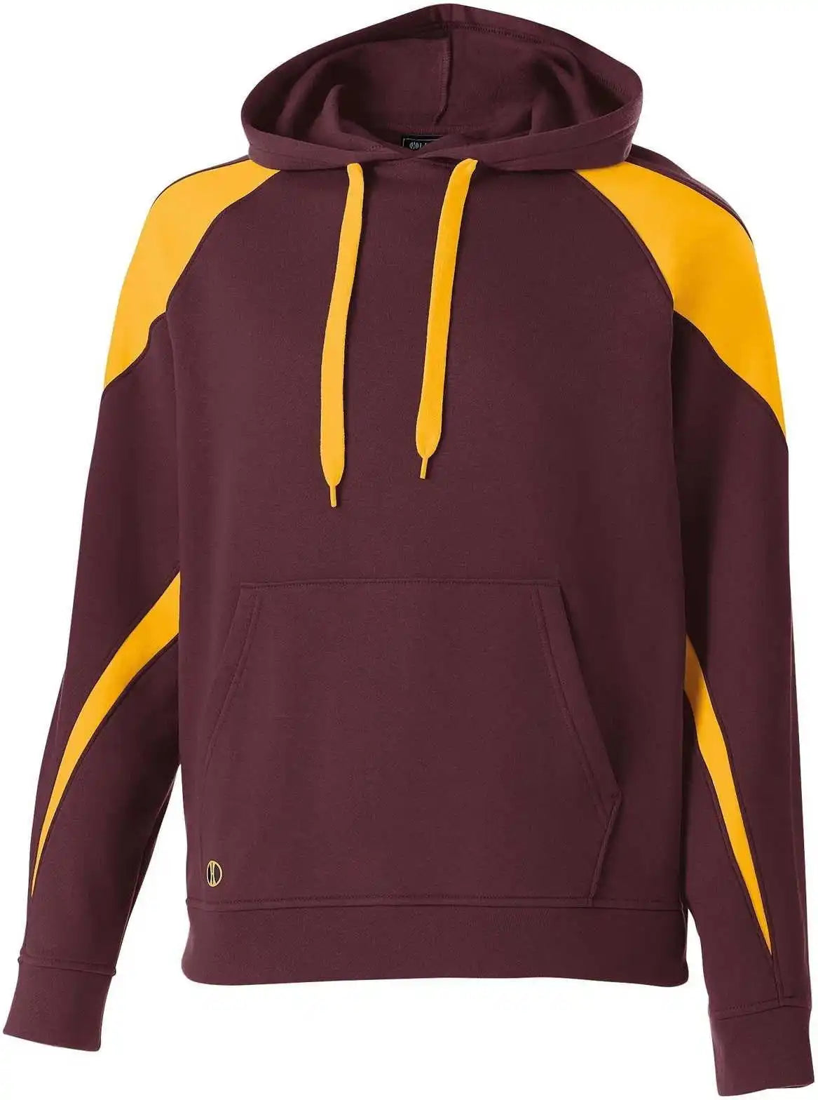 Holloway 229546 Prospect Hoodie - Maroon Light Gold