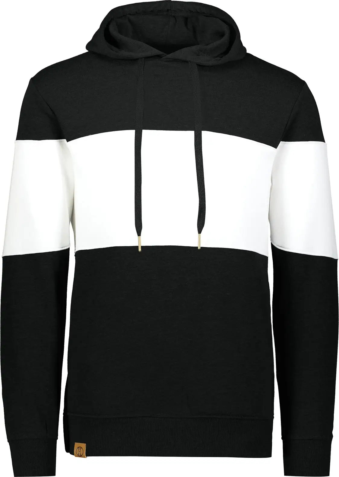 Holloway 229563 All-american Hoodie - Black White - Adult Xs