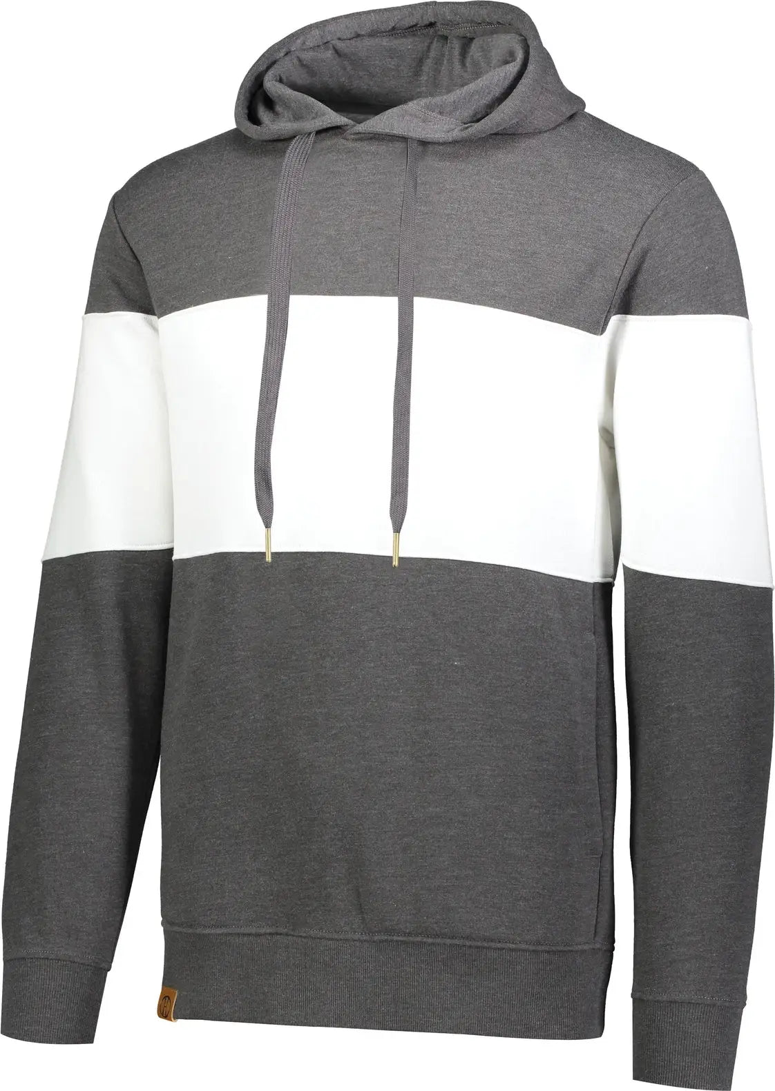 Holloway 229563 All-american Hoodie - Carbon Heather White - Adult Xs