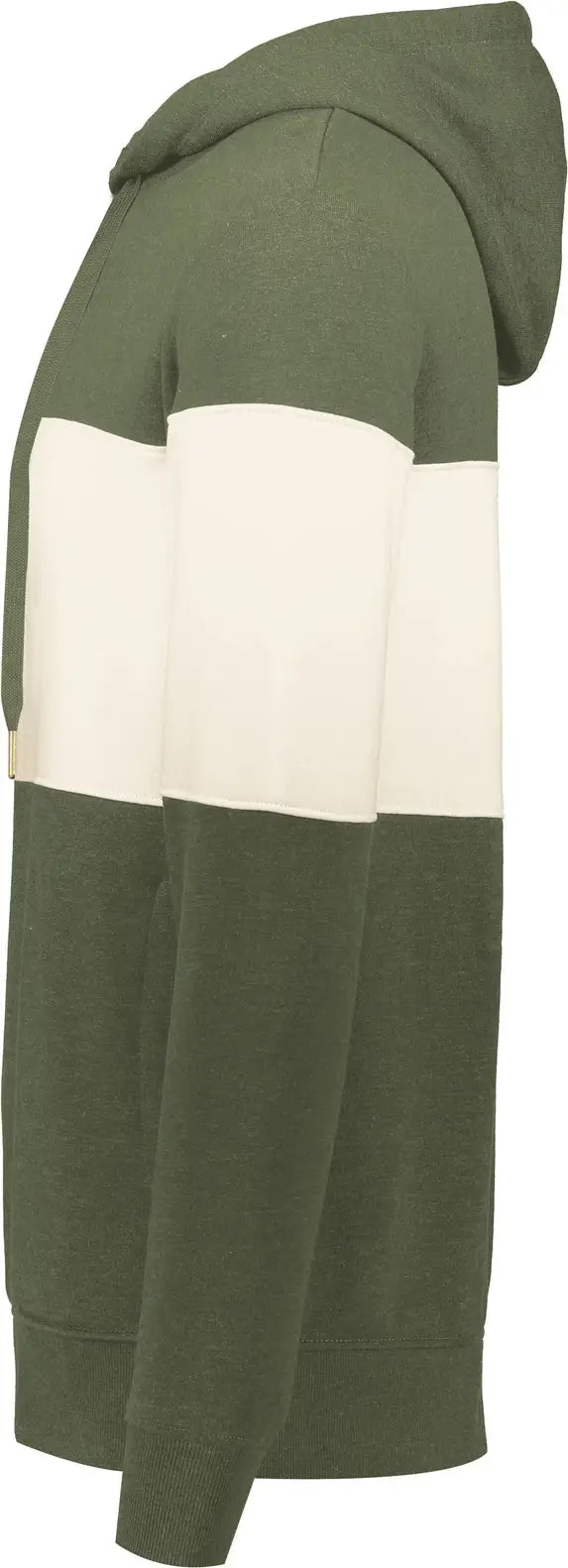 Holloway 229563 All-american Hoodie - Olive Heather Birch