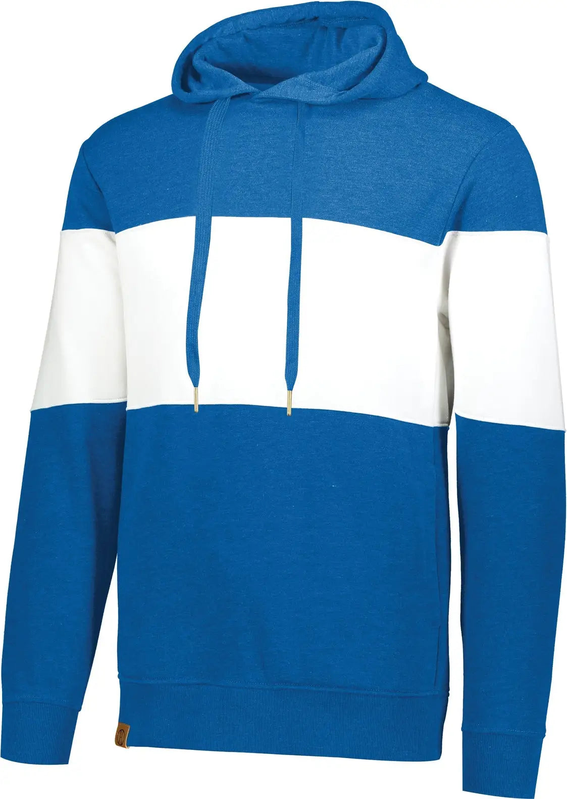 Holloway 229563 All-american Hoodie - Royal Heather White - Adult Xs