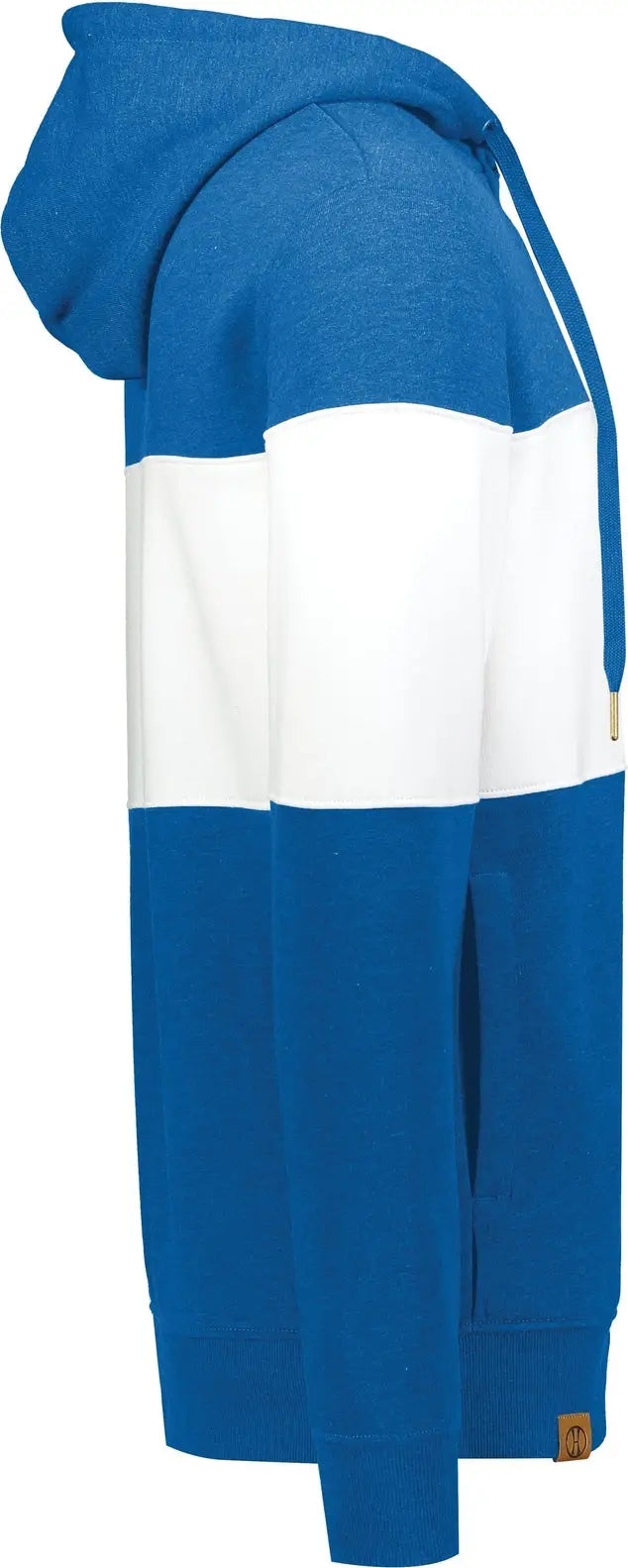 Holloway 229563 All-american Hoodie - Royal Heather White