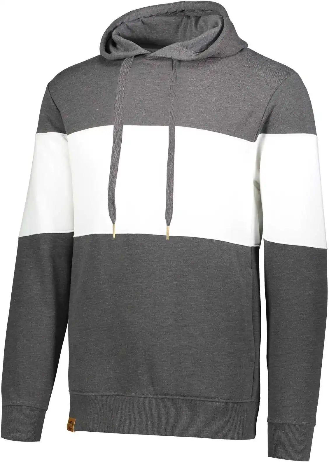 Holloway 229563 Ivy League Hoodie Carbon Heather White