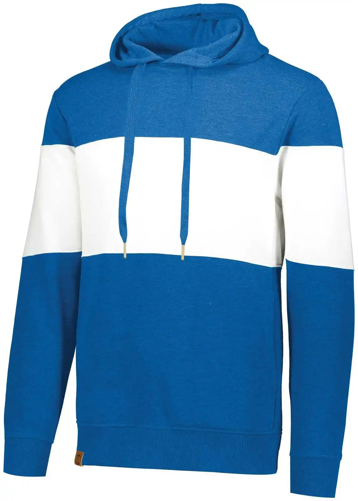 Holloway 229563 Ivy League Hoodie Royal Heather White