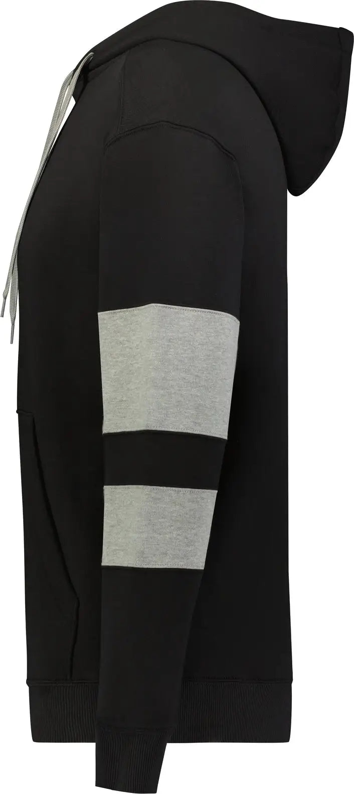 Holloway 229576 Jackson Way Hoodie - Black Charcoal Heather