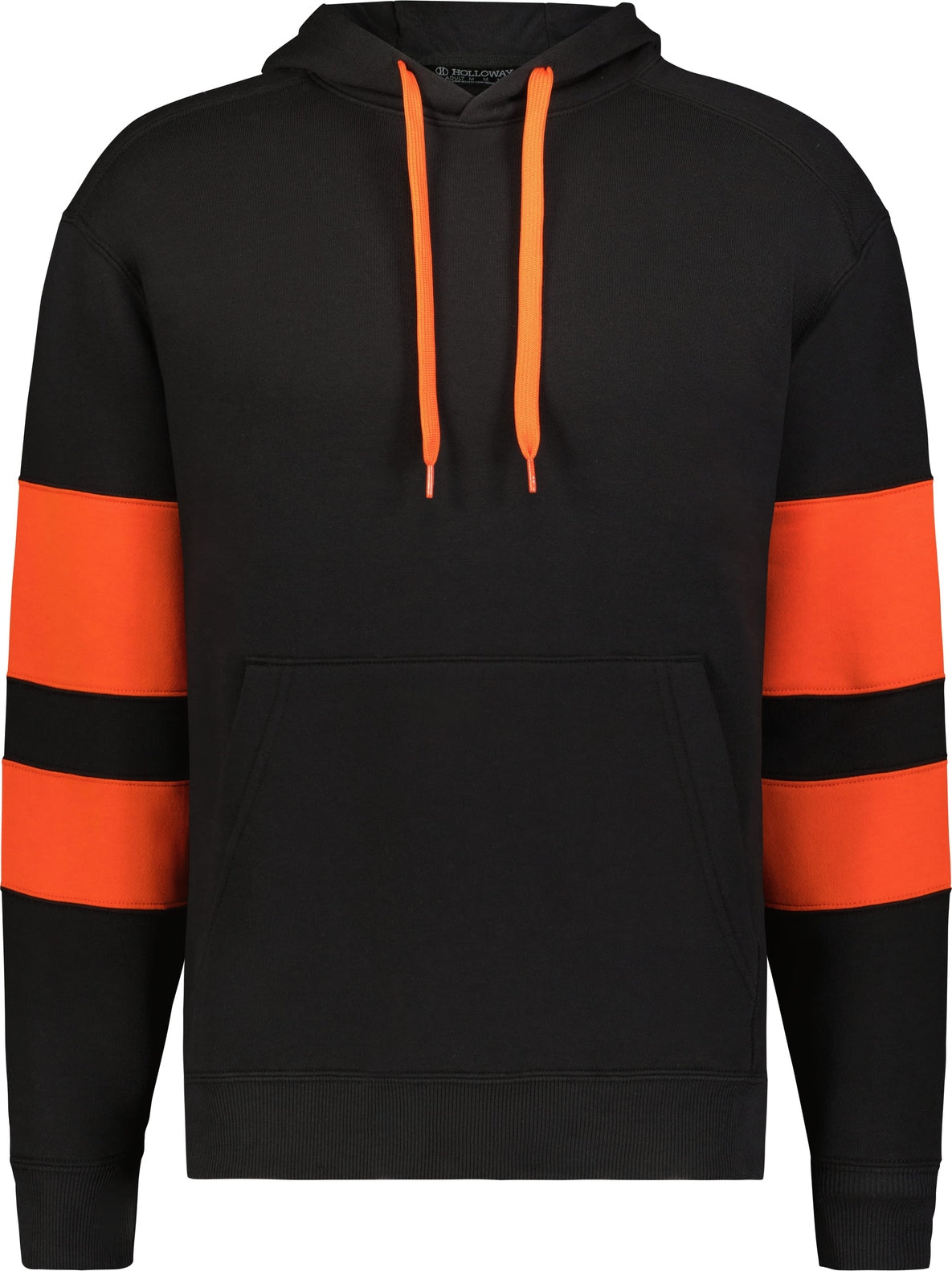 Holloway 229576 Jackson Way Hoodie - Black Orange