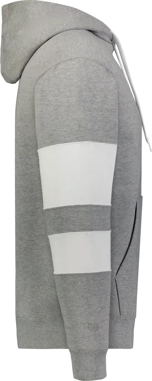 Holloway 229576 Jackson Way Hoodie - Charcoal Heather White