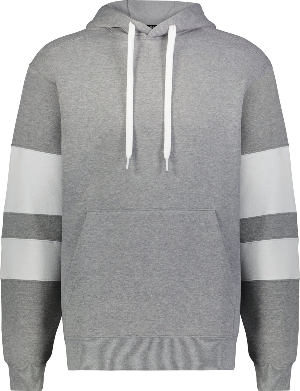 Holloway 229576 Jackson Way Hoodie - Charcoal Heather White