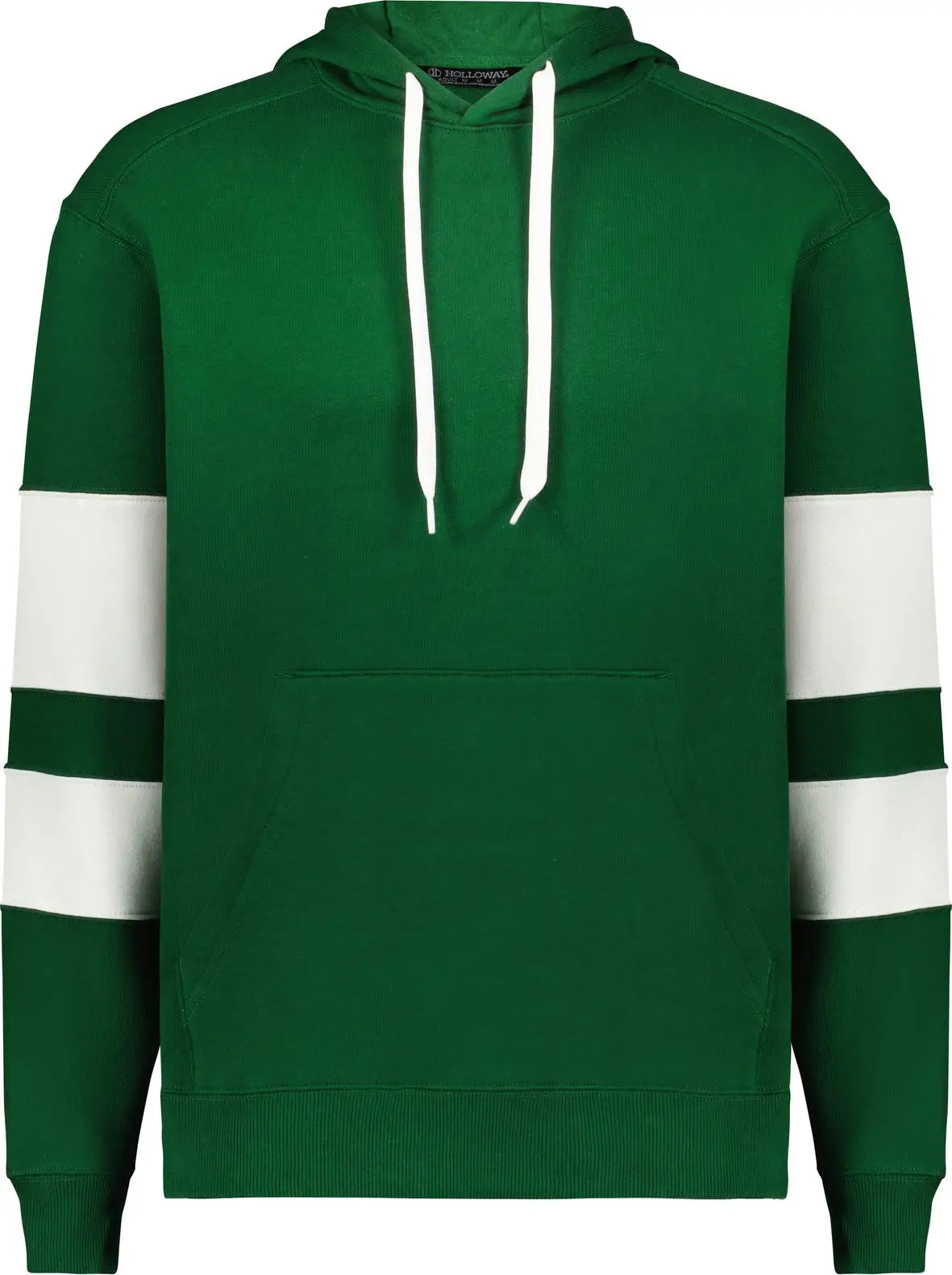 Holloway 229576 Jackson Way Hoodie - Dark Green White