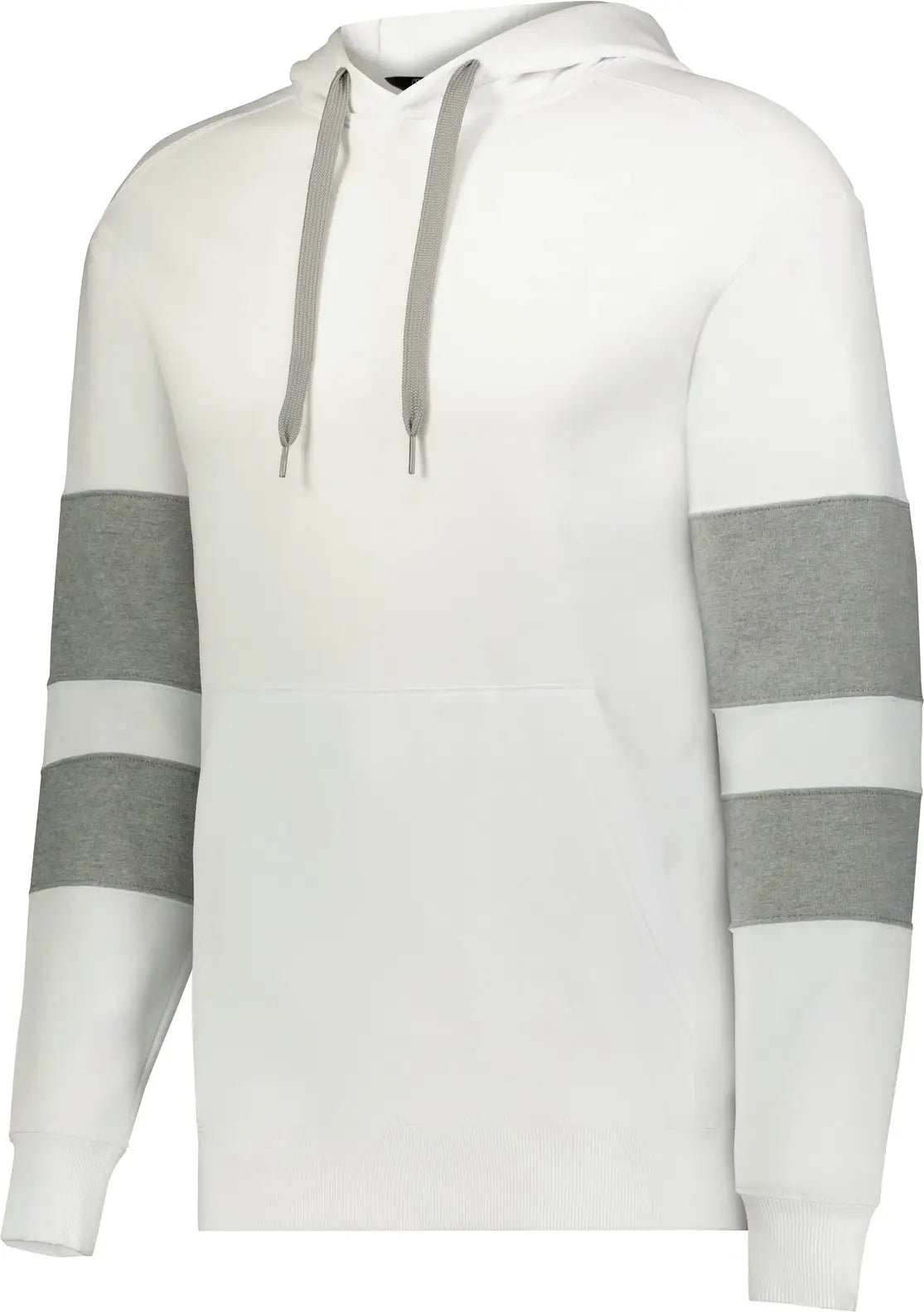 Holloway 229576 Jackson Way Hoodie - White Charcoal Heather - Dark Gray / Adult s