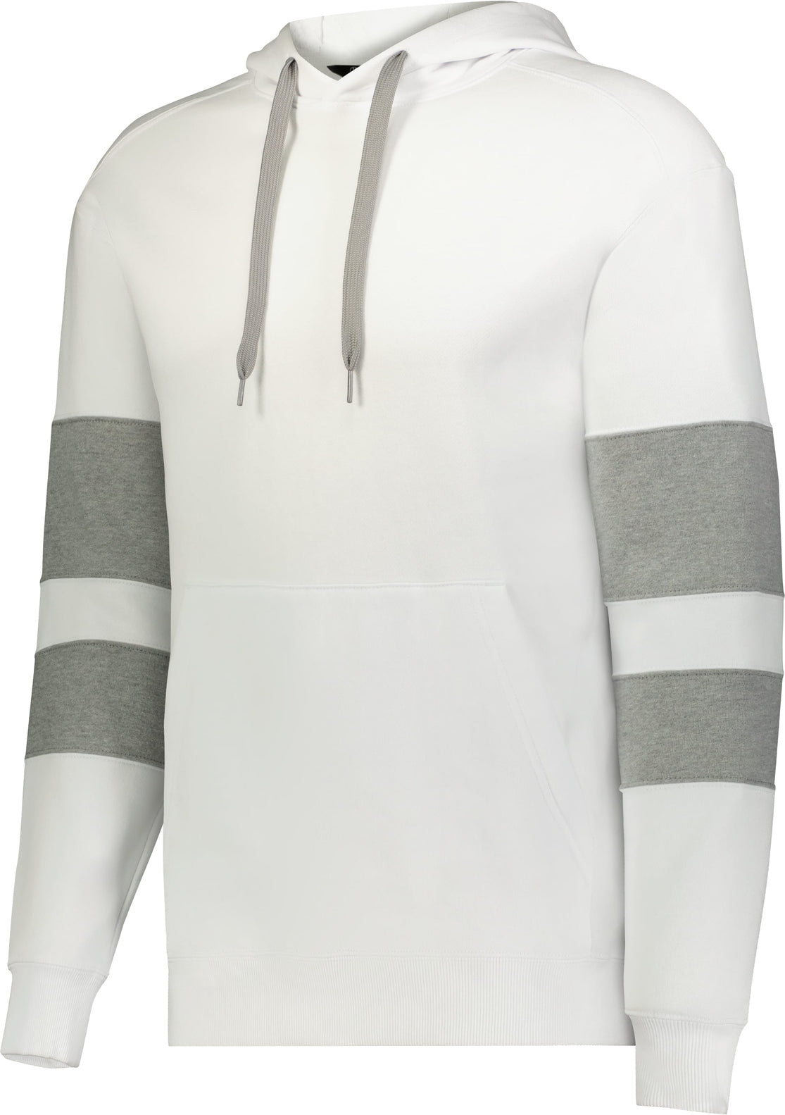 Holloway 229576 Jackson Way Hoodie - White Charcoal Heather - Dark Gray / Adult s