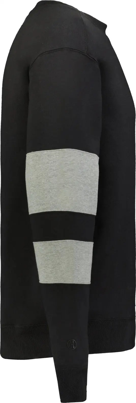 Holloway 229577 Jackson Way Crew Sweatshirt - Black Charcoal Heather