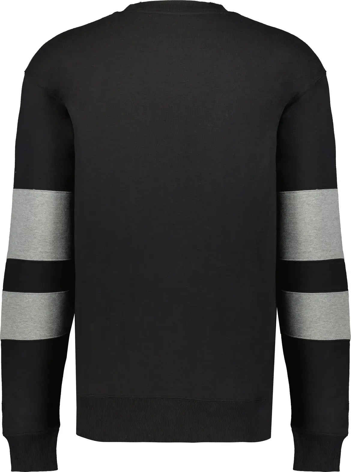 Holloway 229577 Jackson Way Crew Sweatshirt - Black Charcoal Heather