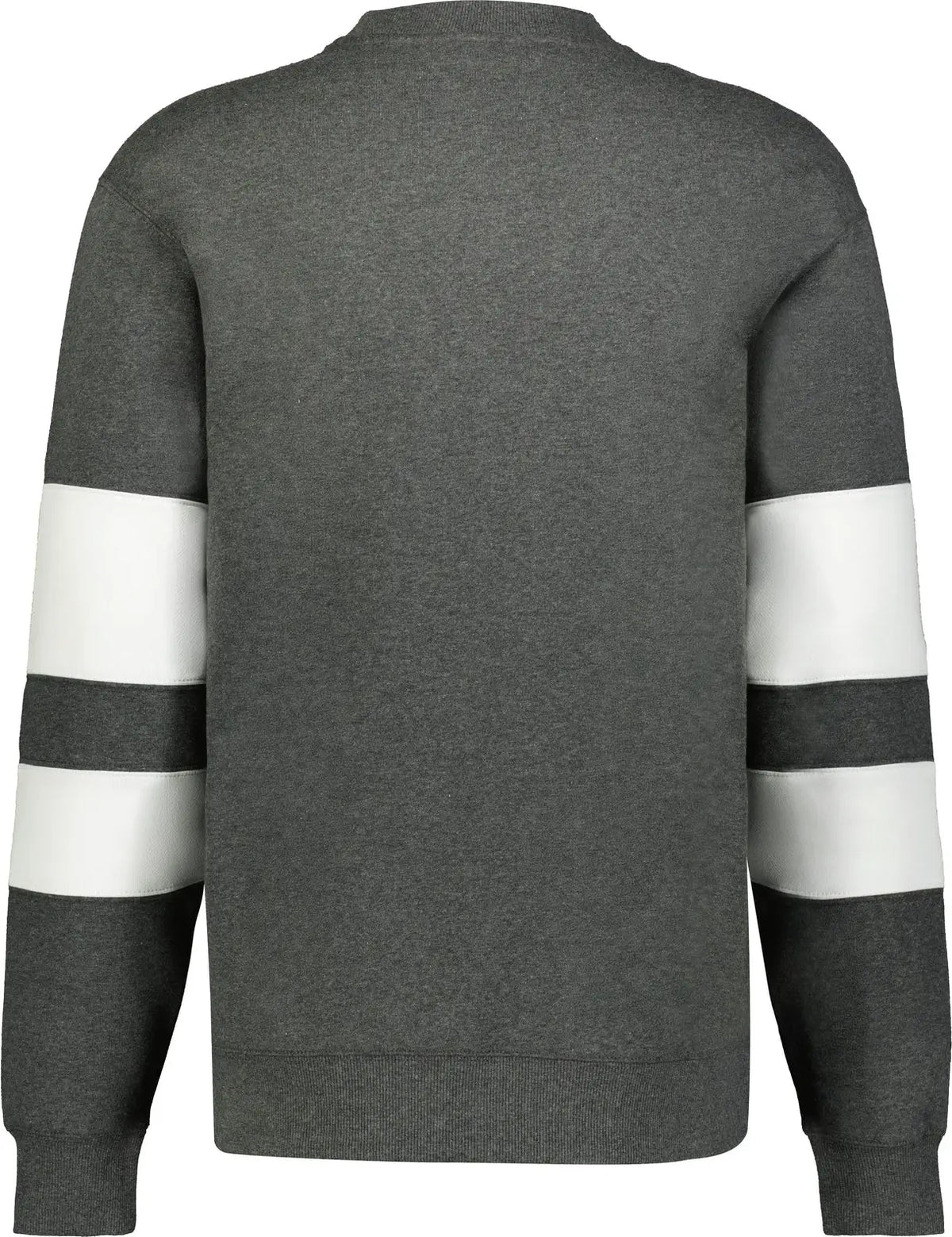 Holloway 229577 Jackson Way Crew Sweatshirt - Carbon Heather White