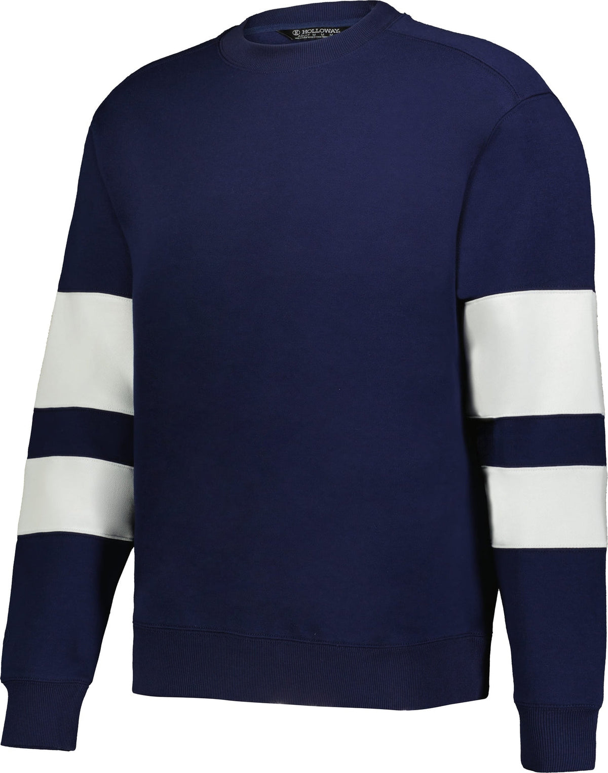 Holloway 229577 Jackson Way Crew Sweatshirt - Navy White