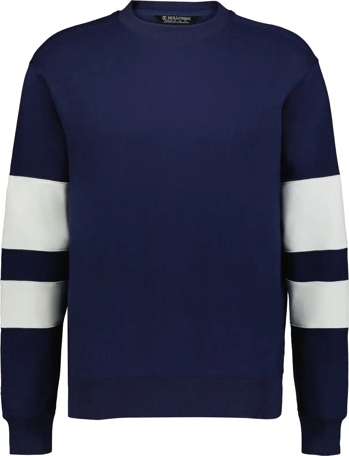 Holloway 229577 Jackson Way Crew Sweatshirt - Navy White