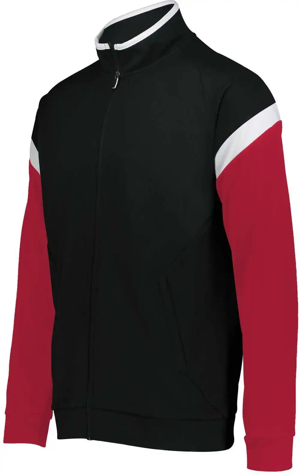 Holloway 229579 Limitless Jacket Black White Scarlet