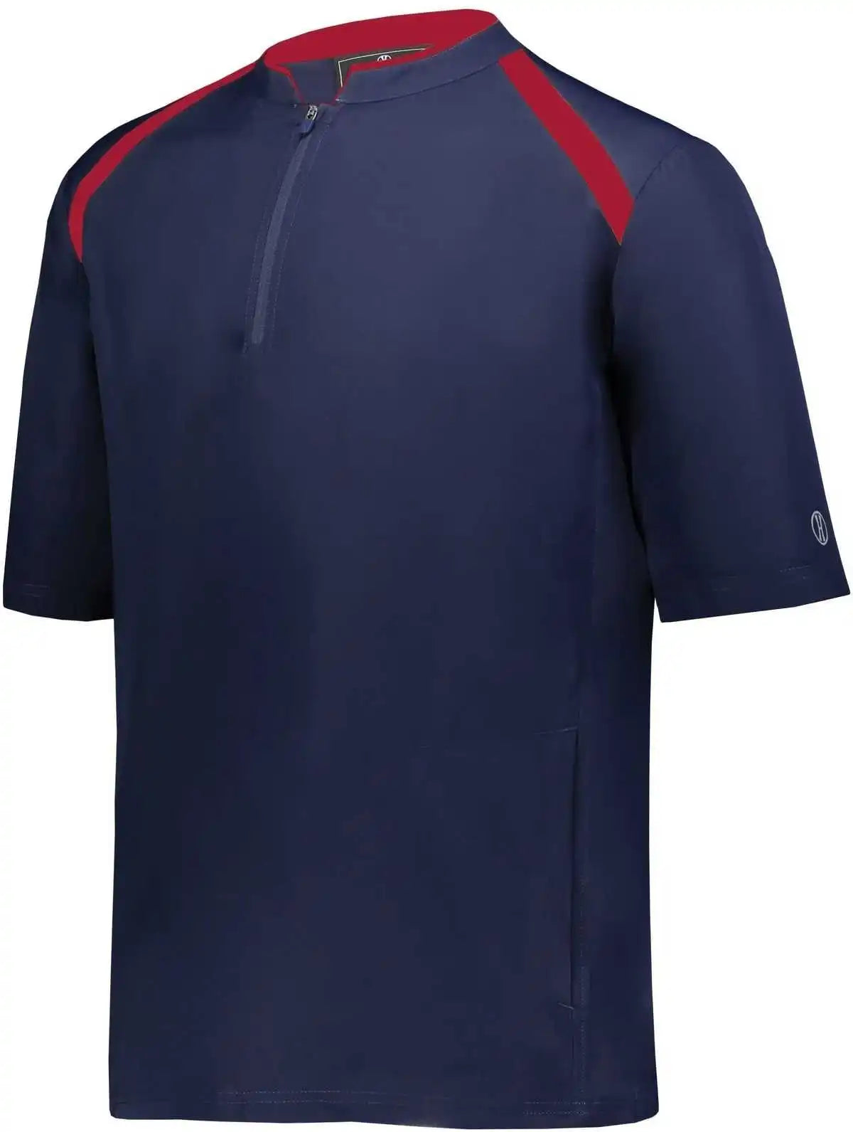 Holloway 229581 Clubhouse Pullover Navy Scarlet
