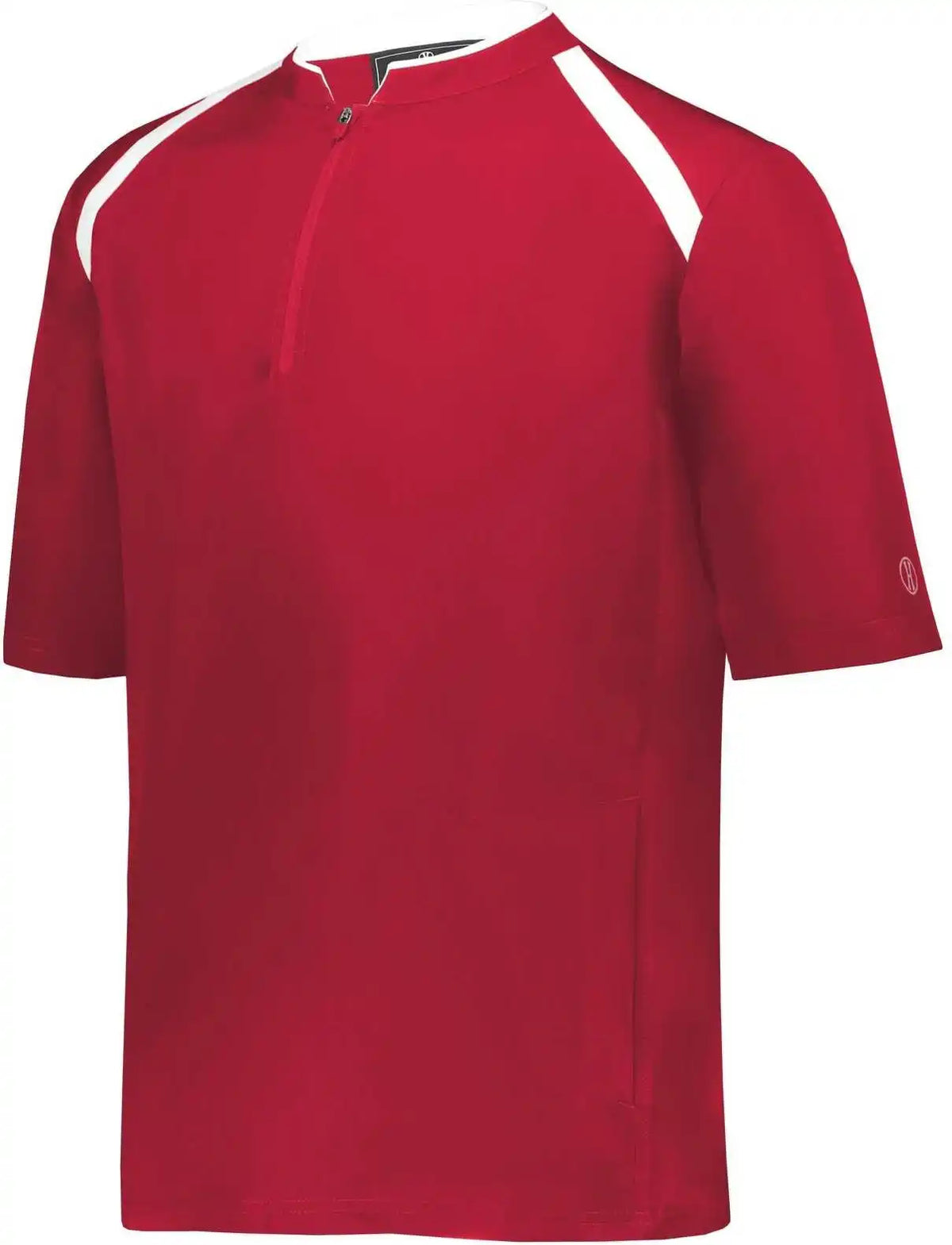 Holloway 229581 Clubhouse Pullover Scarlet White