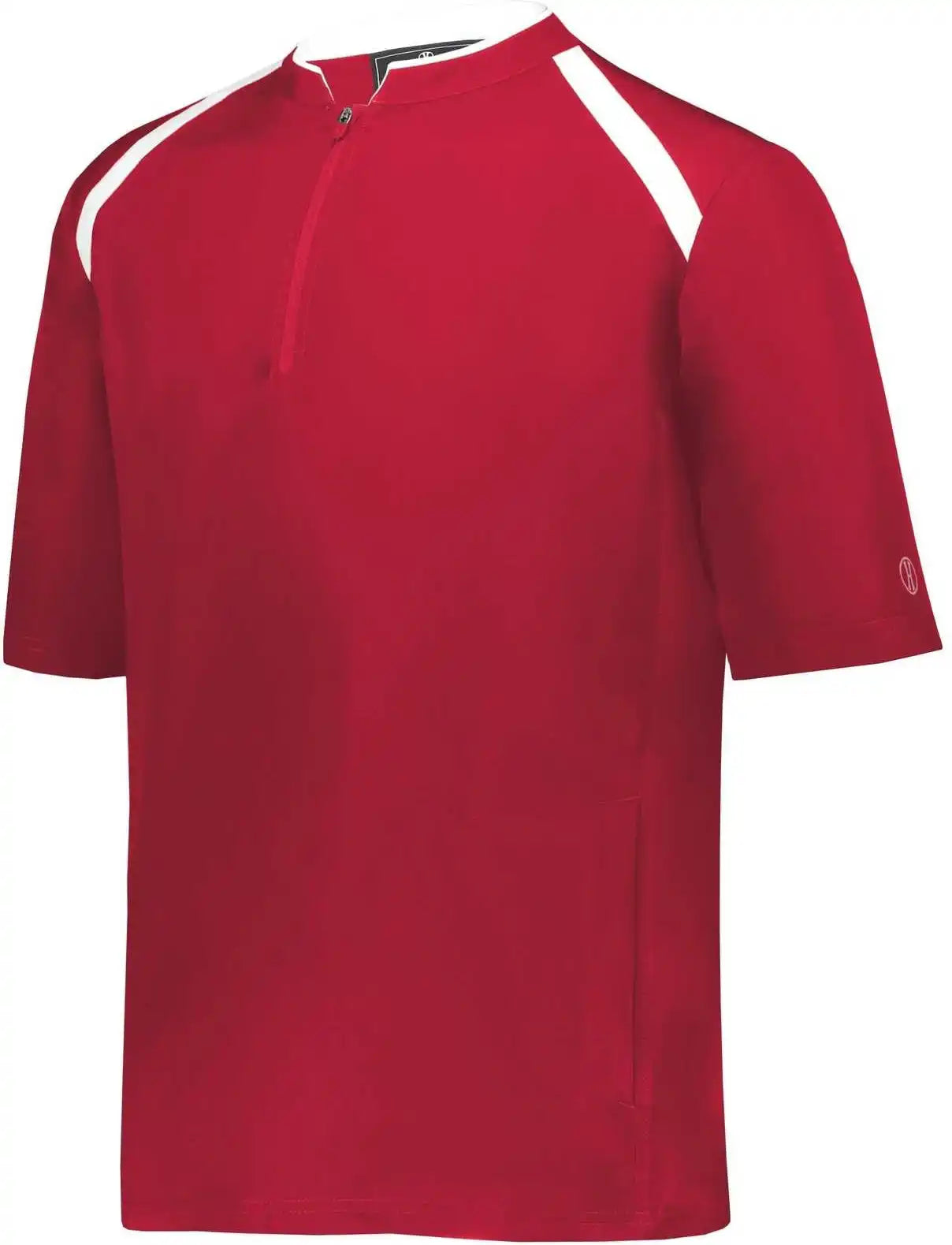 Holloway 229581 Clubhouse Pullover Scarlet White