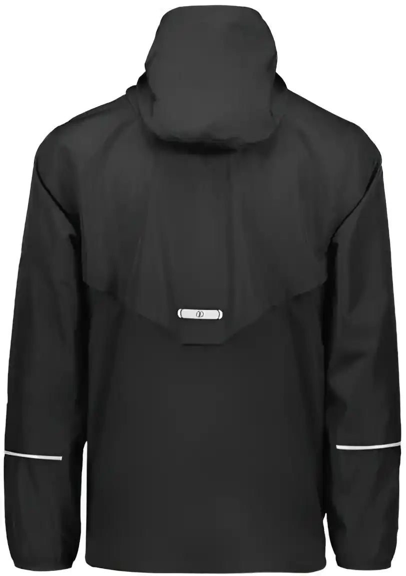 Holloway 229582 Packable Hooded Jacket - Black