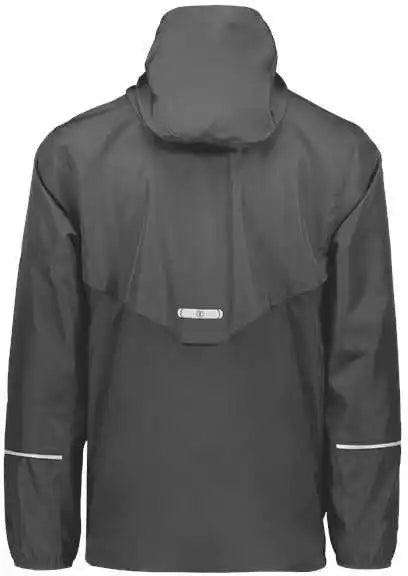 Holloway 229582 Packable Hooded Jacket Carbon