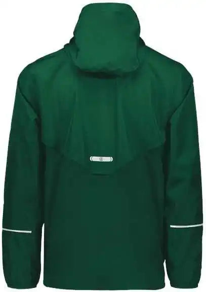 Holloway 229582 Packable Hooded Jacket - Dark Green