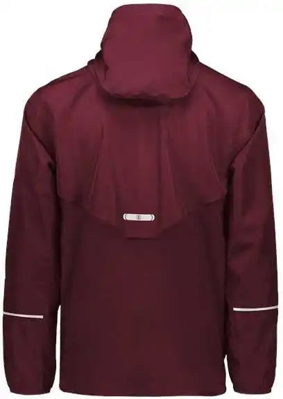 Holloway 229582 Packable Hooded Jacket - Maroon