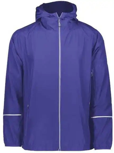 Holloway 229582 Packable Hooded Jacket Purple