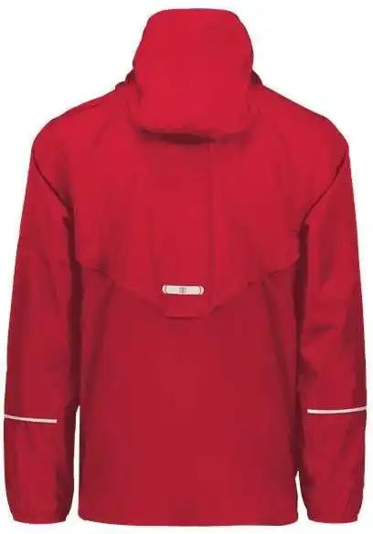 Holloway 229582 Packable Hooded Jacket - Scarlet