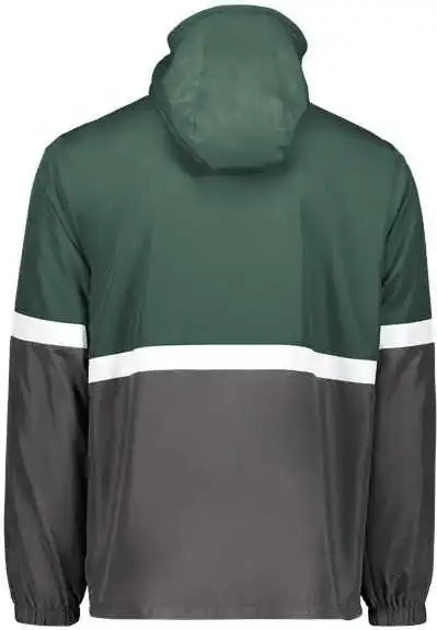 Holloway 229587 Turnabout Reversible Hooded Jacket - Dark Green Carbon
